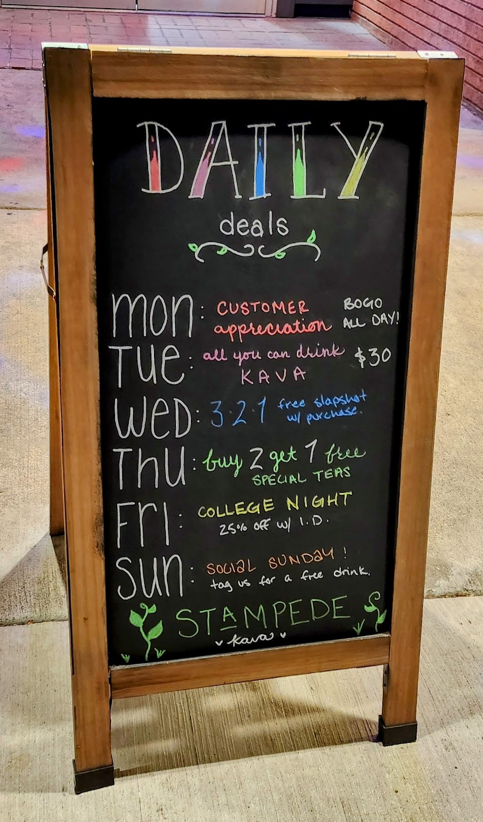 Roots And Leaves: Stampede Kava Bar